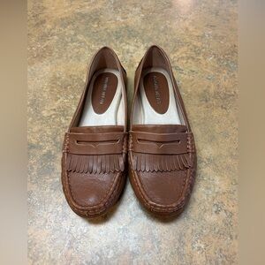 Antonio Melani Camel Brown Driving Loafers